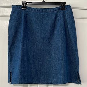 Denim Mini Skirt